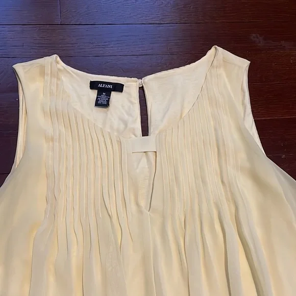 Women's Alfani Layered Tank Top Medium - Picture 5 of 12